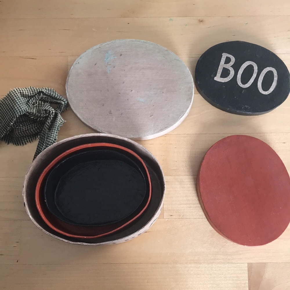 Primitive stackable Halloween boxes - Picture 5 of 5